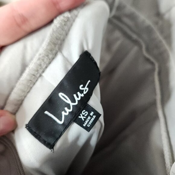 LULUS Awaken My Love Crochet Lace Chiffon Maxi Dress - Grey - Picture 5 of 8